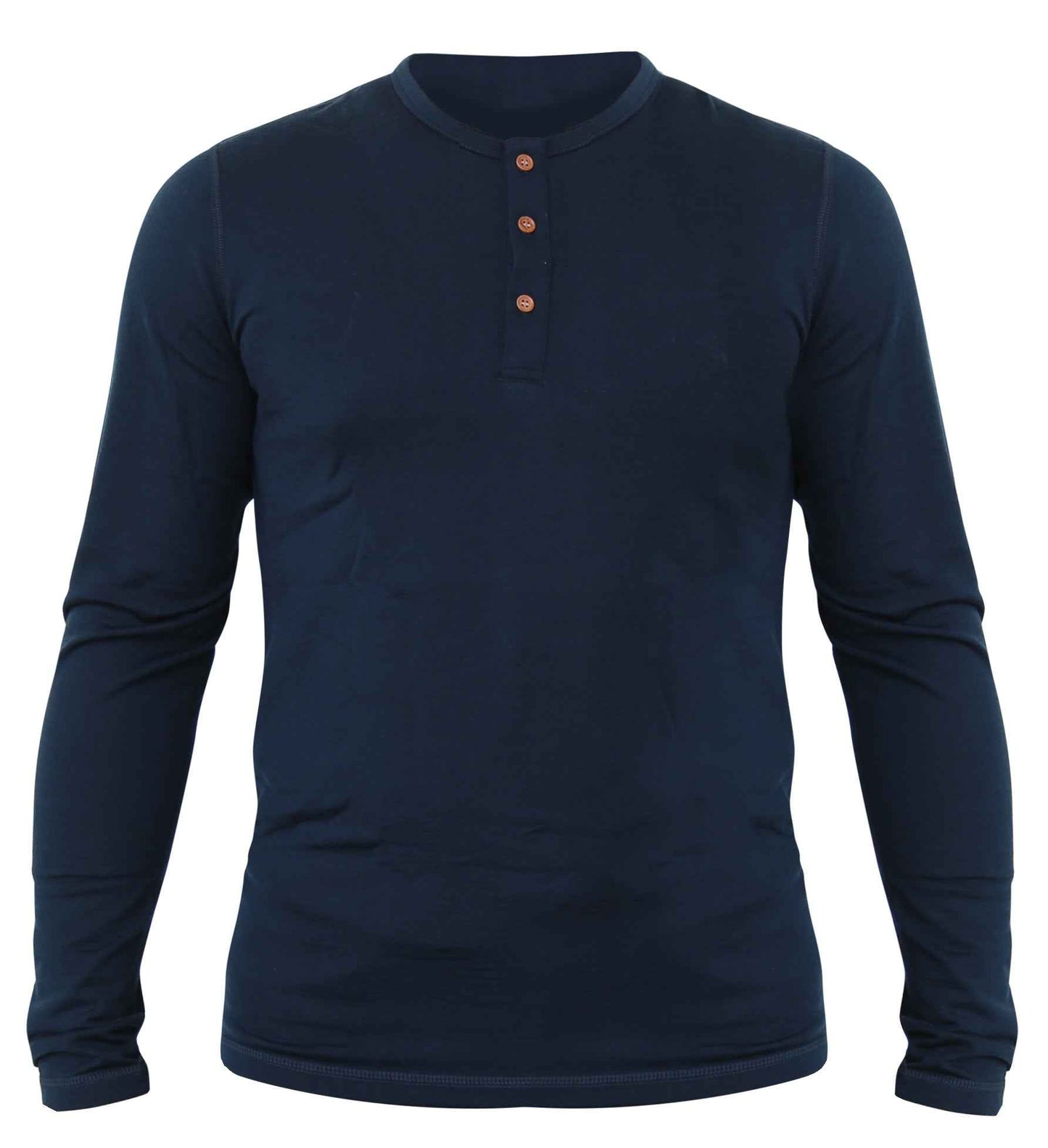 NorthWool Men's Merino Blend Henley — Heavyweight