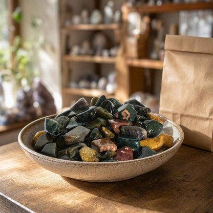 Ocean Jasper Tumbled Stones