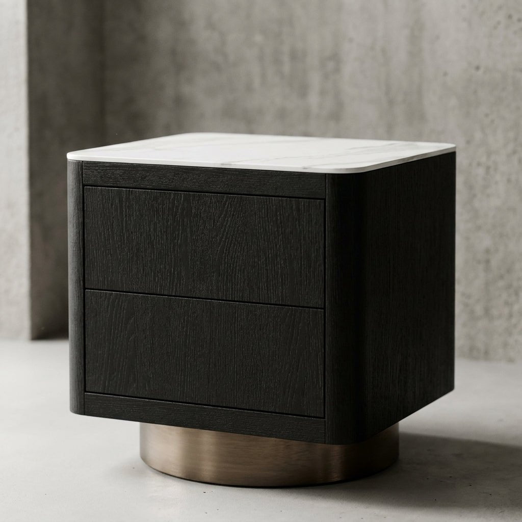 Offenbach Bed with Matching Nightstands