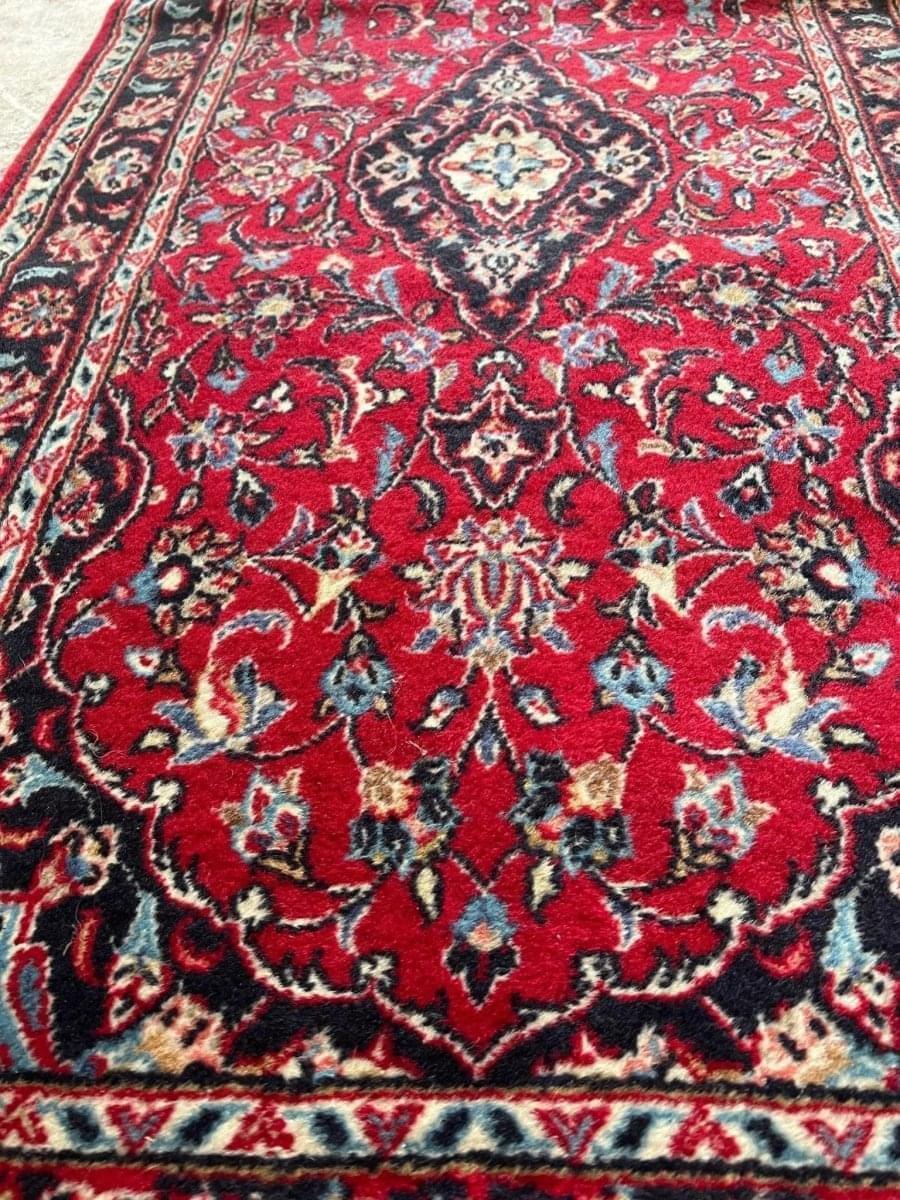 Persian Kashan Runner | 9' 10" x 2' 8"