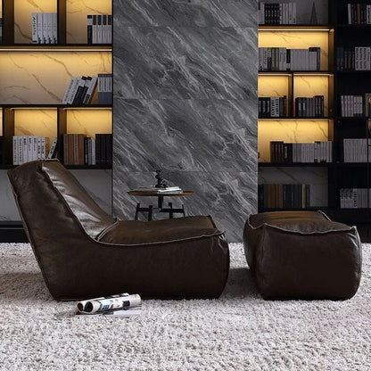 P02 Single Sofa & Ottoman Set