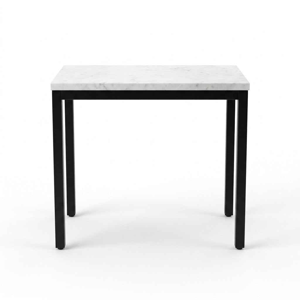 Pemberton Marble Mini Desk White