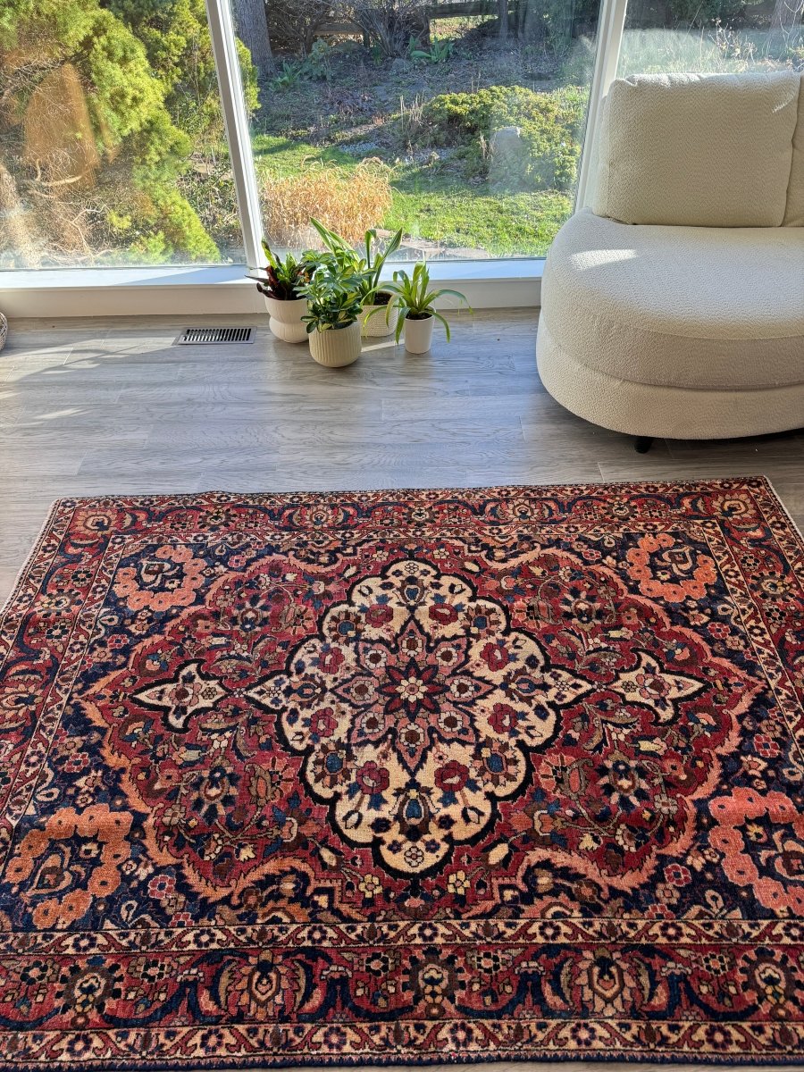 Persian Bakhtiar Rug | 4' 7" x 6' 9"