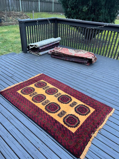 Persian Baluch Rug | 5' 3" x 3' 3"
