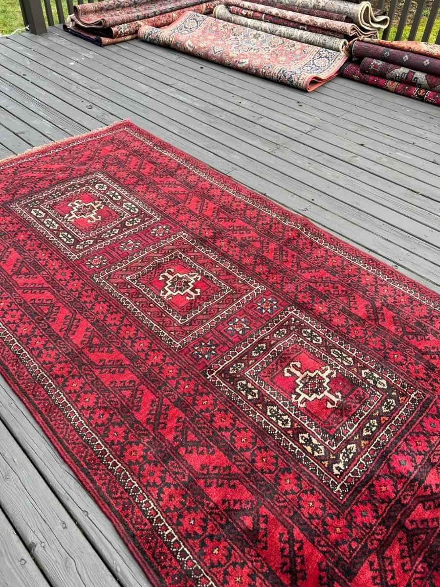 Persian Baluch Rug | 6' 11" x 3' 8"