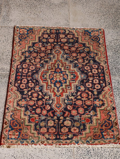 Persischer Bidjar Teppich | 0,51 m x 0,84 m