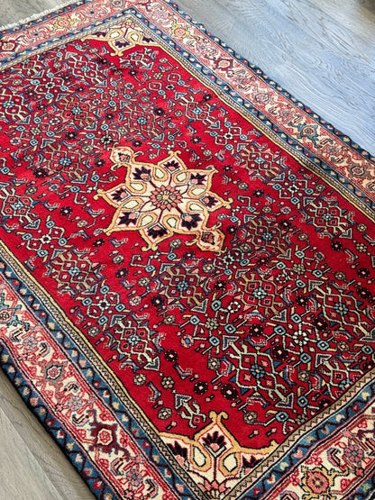 Persian Bidjar Rug | 3' 8" x 5' 4"