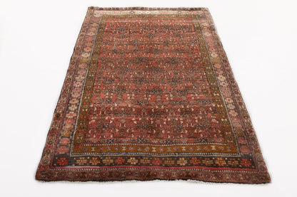 Persian Bidjar Rug | 4' 2" x 5' 9"