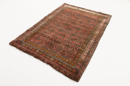 Persian Bidjar Rug | 4' 2" x 5' 9"