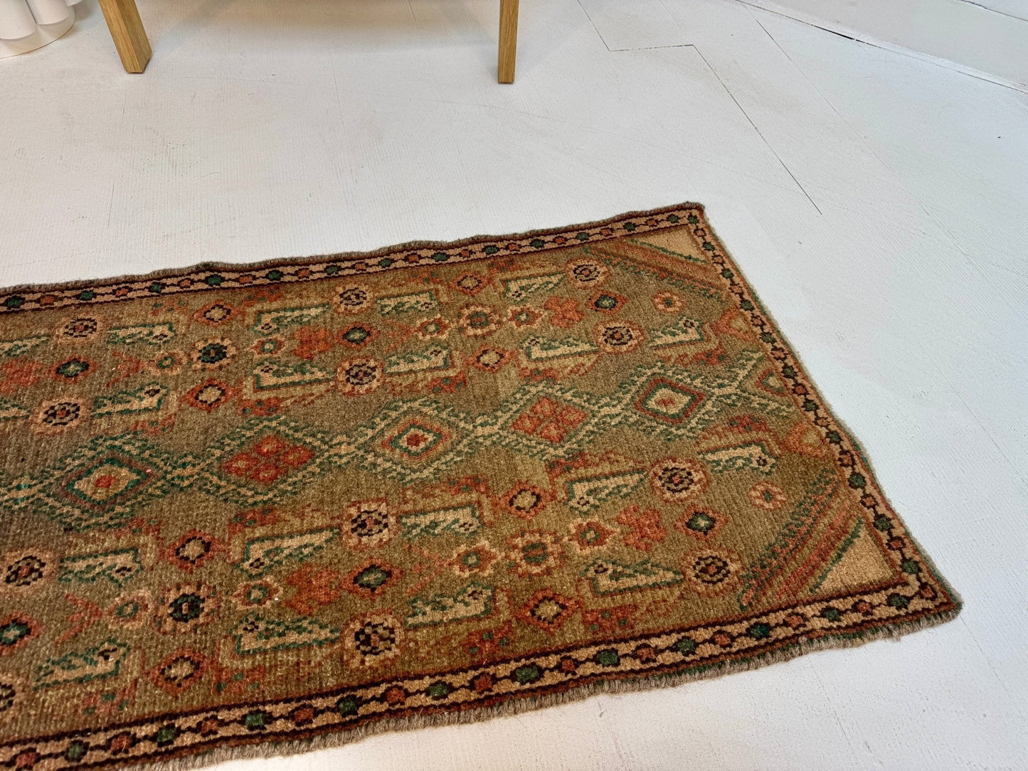 Persian Borujerd Runner Rug | 1' 10” x 6' 5"