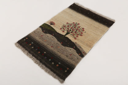 Persian Gabbeh Rug | 2' 9" x 4' 3"