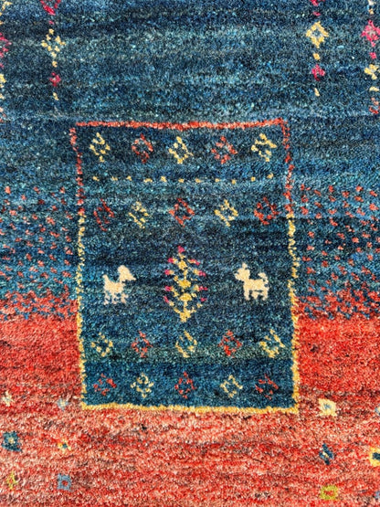 Persian Gabbeh Rug | 6' 7" x 10' 2"