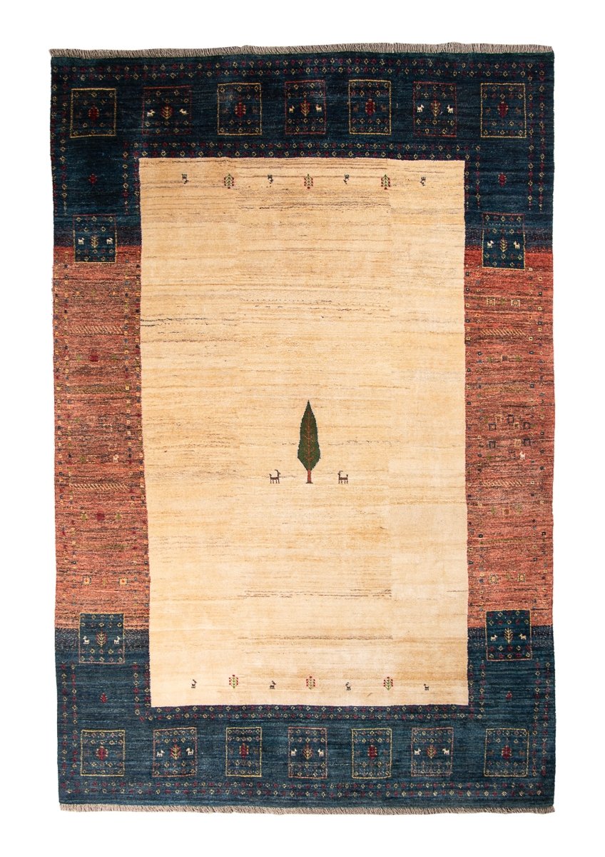 Persian Gabbeh Rug | 6' 7" x 10' 2"