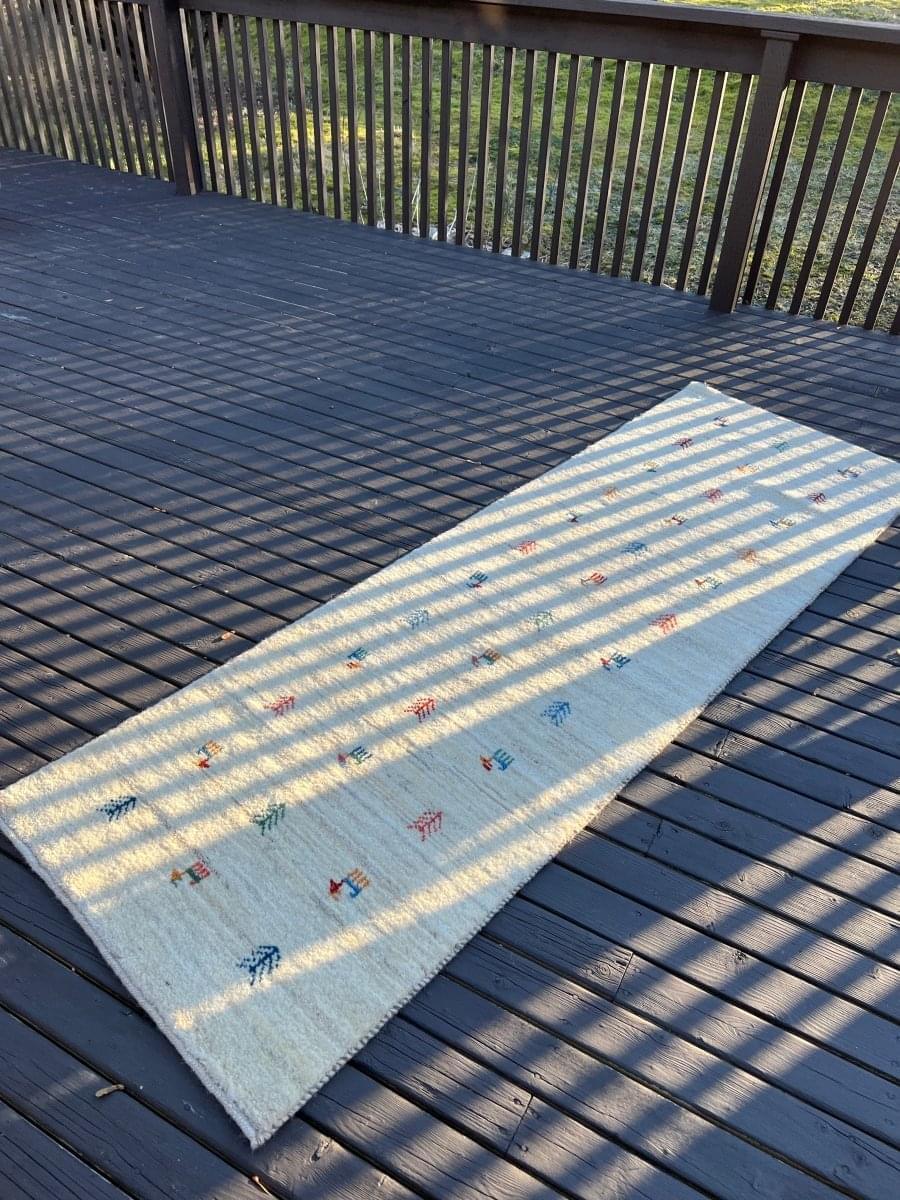 Persian Gabbeh Runner | 7' 9" x 2' 7"
