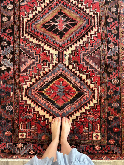 Persian Gorevan Rug | 3' 11" x 7' 6"