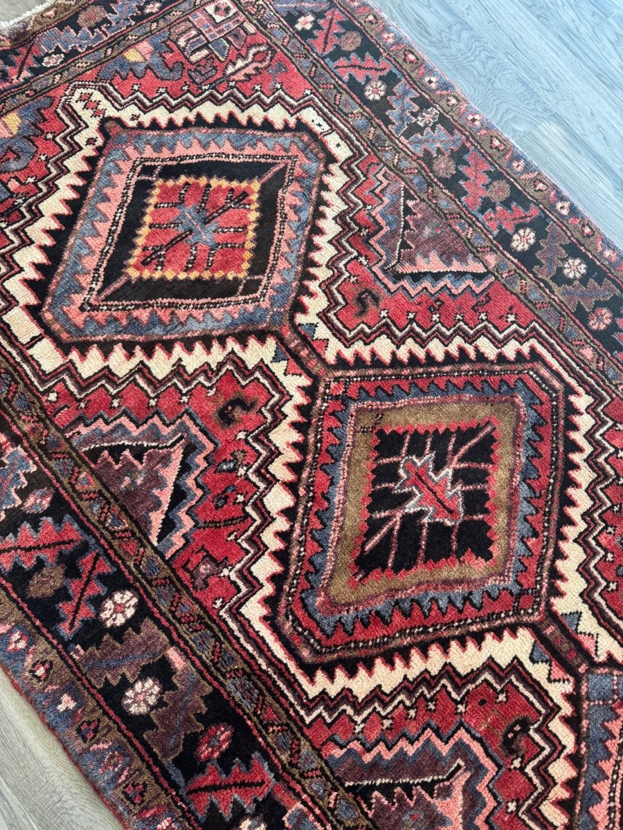 Persian Gorevan Rug | 3' 11" x 7' 6"