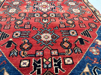Persian Hamadan Rug | 2' 5” x 4'