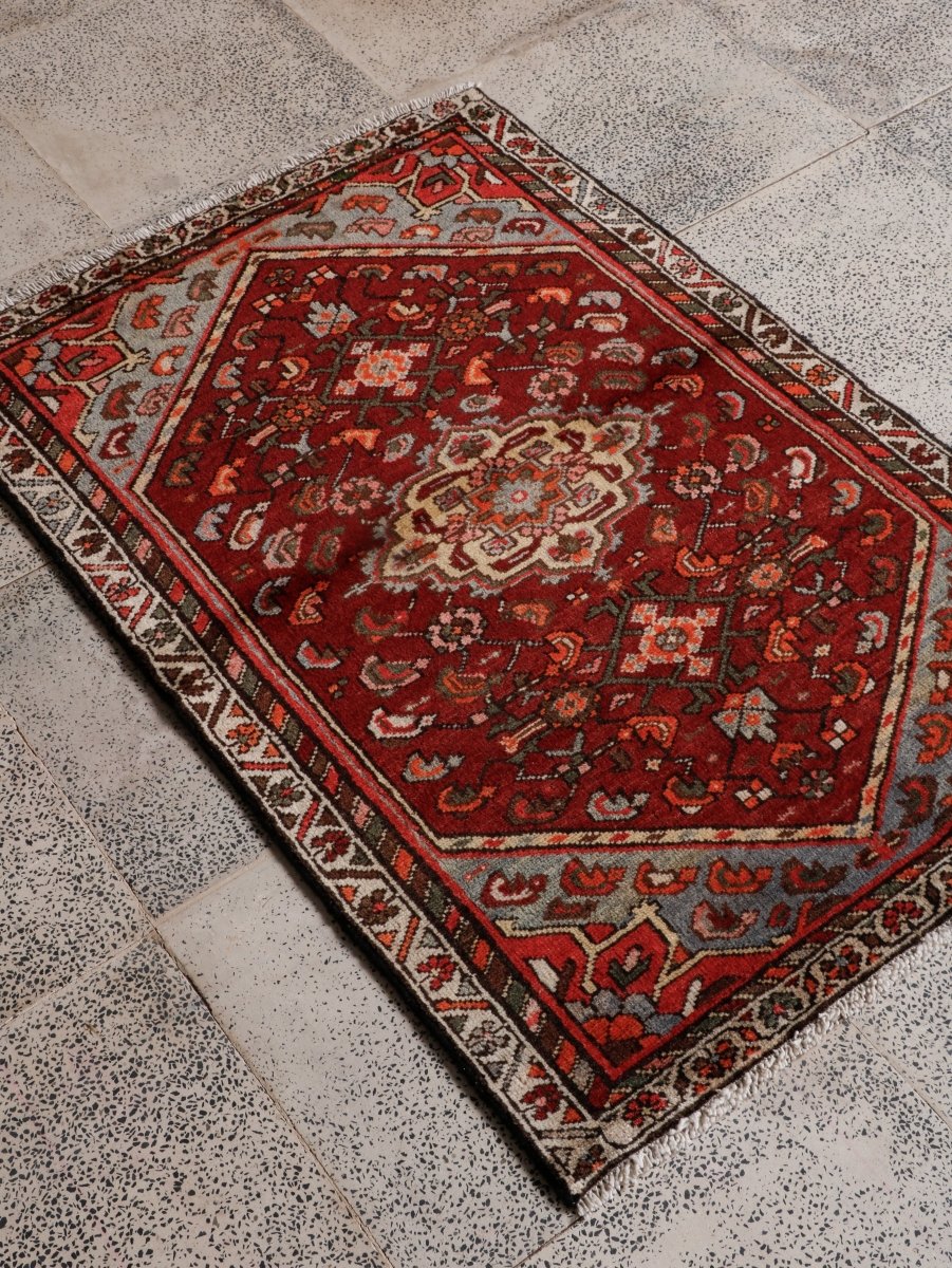 Persian Hamadan Rug | 2' 7” x 3' 10"