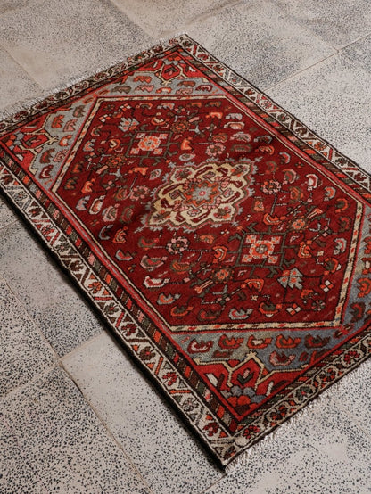 Persian Hamadan Rug | 2' 7” x 3' 10"