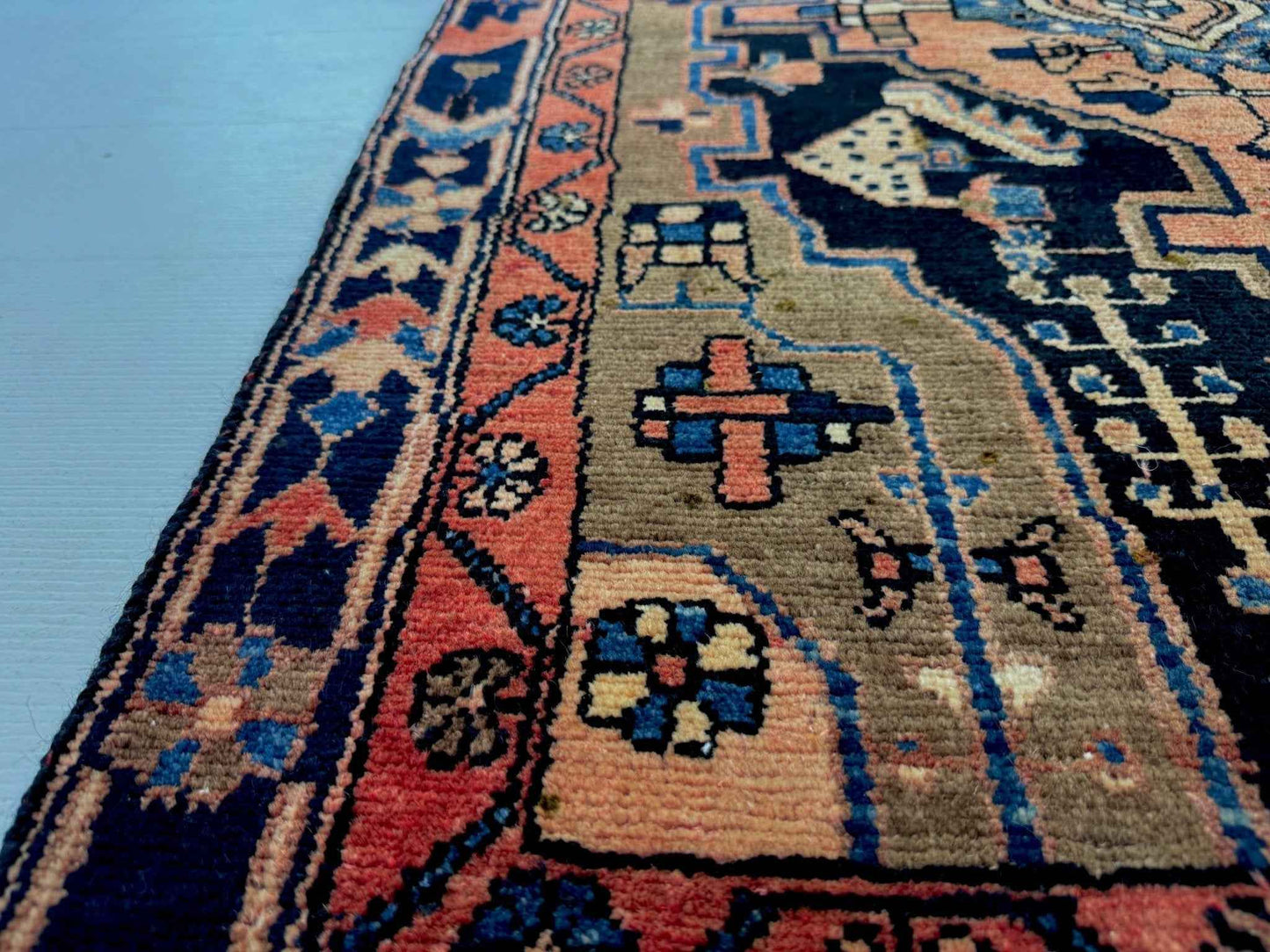 Persian Hamadan Rug | 3' 1” x 4' 5"