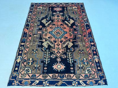 Persian Hamadan Rug | 3' 1” x 4' 5"