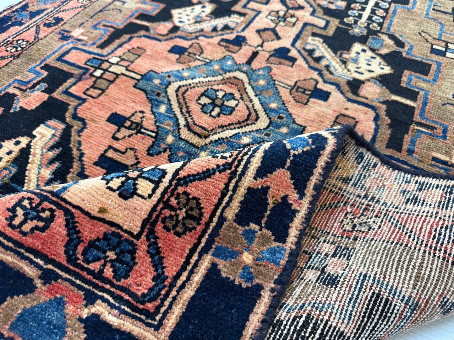 Persian Hamadan Rug | 3' 1” x 4' 5"