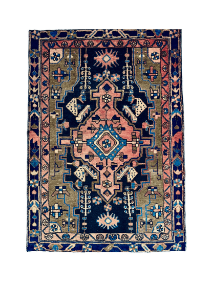 Persian Hamadan Rug | 3' 1” x 4' 5"