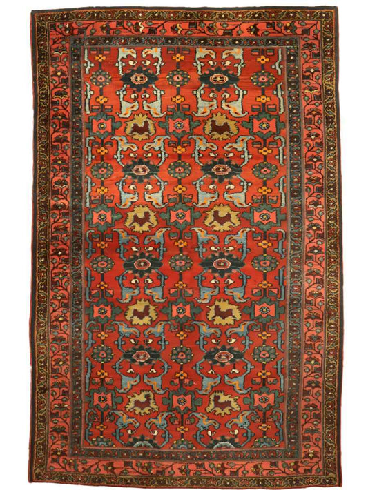 Persian Hamadan Rug | 4' 1" x 6' 6"