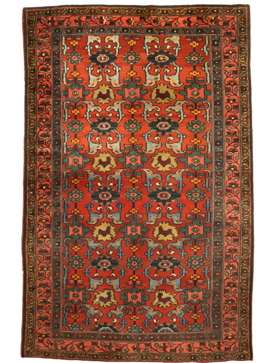 Persian Hamadan Rug | 4' 1" x 6' 6"
