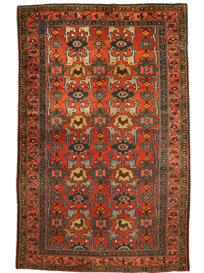 Persian Hamadan Rug | 4' 1" x 6' 6"