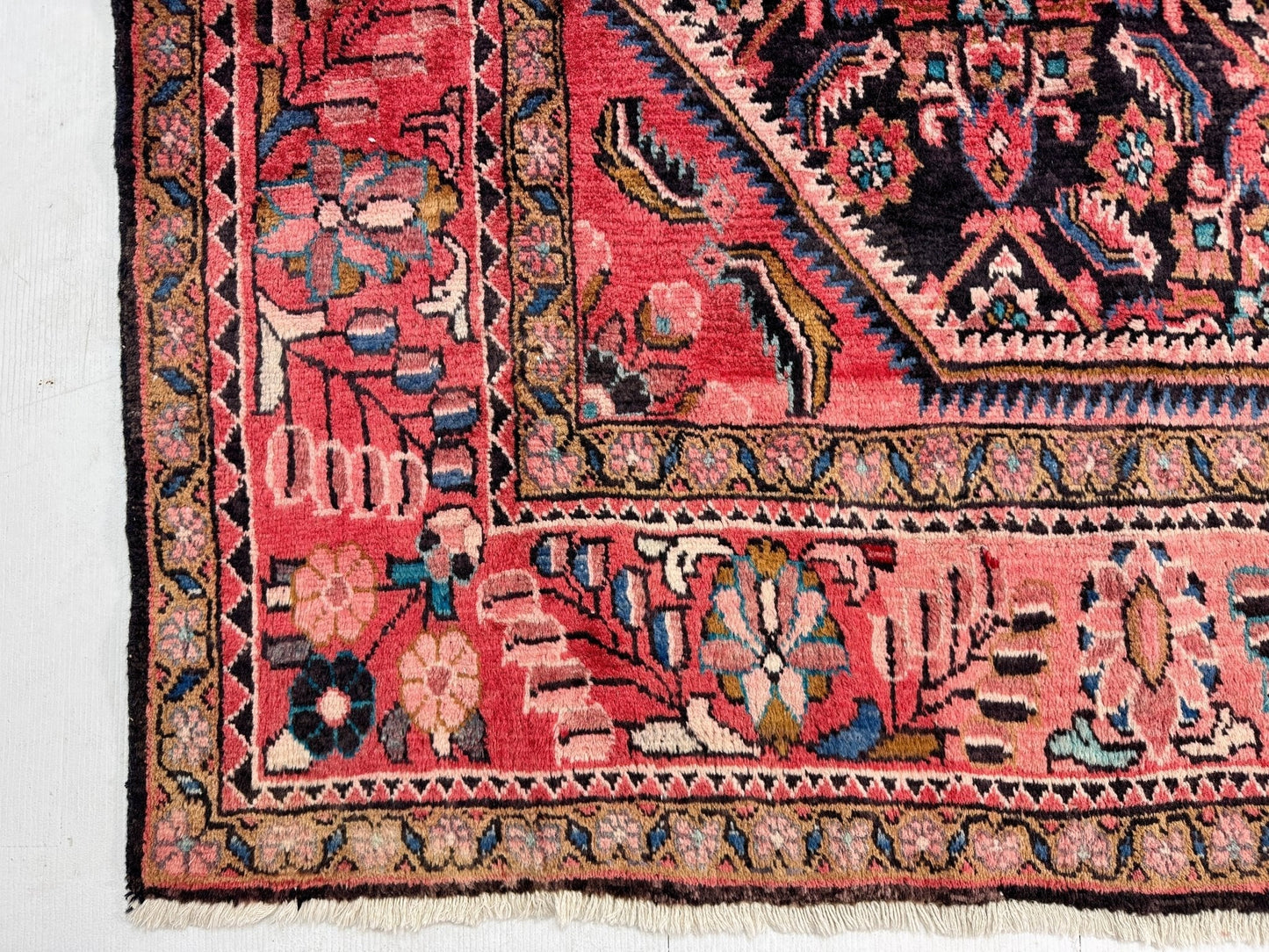 Persian Hamadan Rug | 7' 9” x 10'