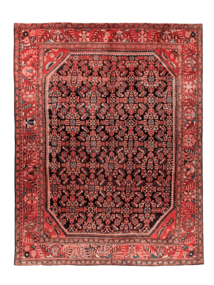 Persian Hamadan Rug | 7' 9” x 10'