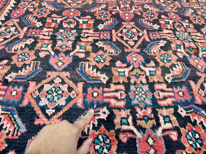 Persian Hamadan Rug | 7' 9” x 10'