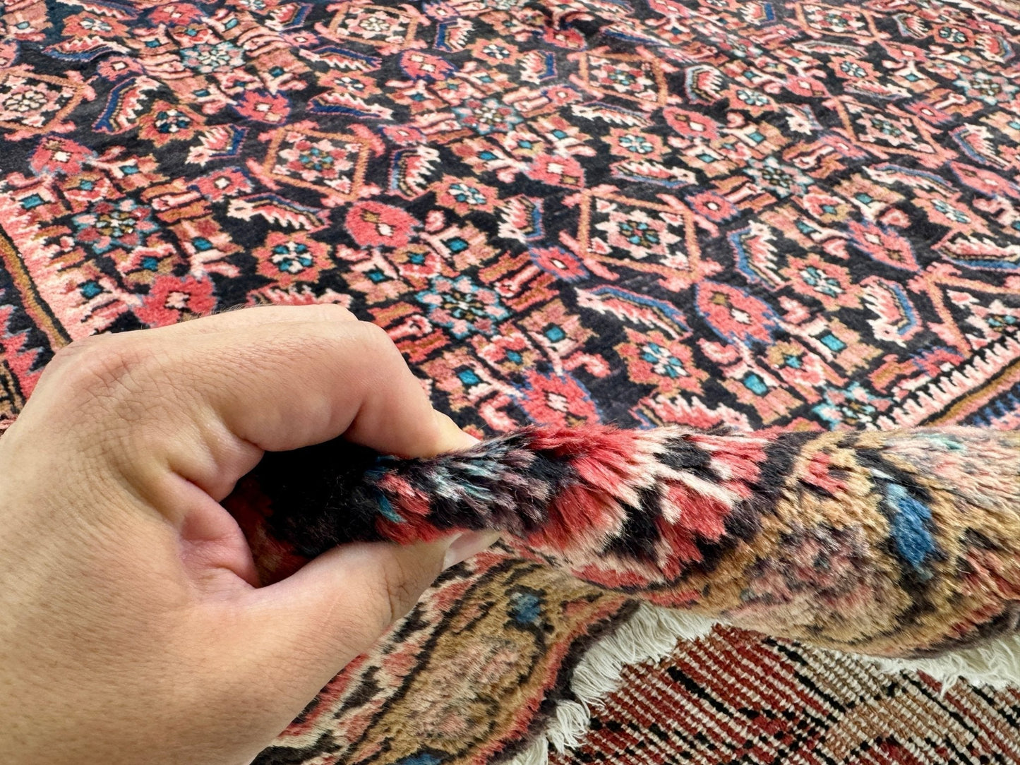 Persian Hamadan Rug | 7' 9” x 10'
