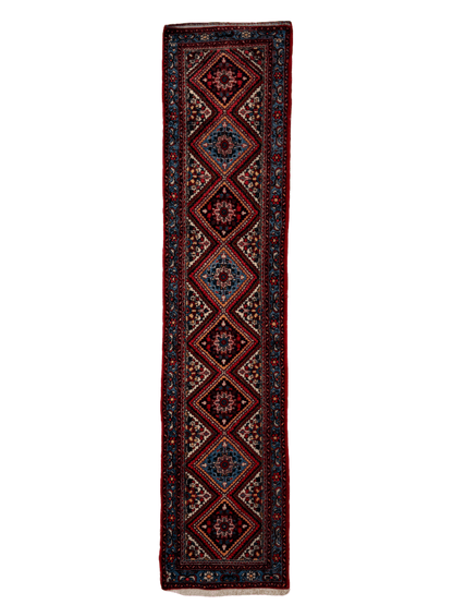 Persian Hamadan Runner Rug | 2' 2" x 9' 6"
