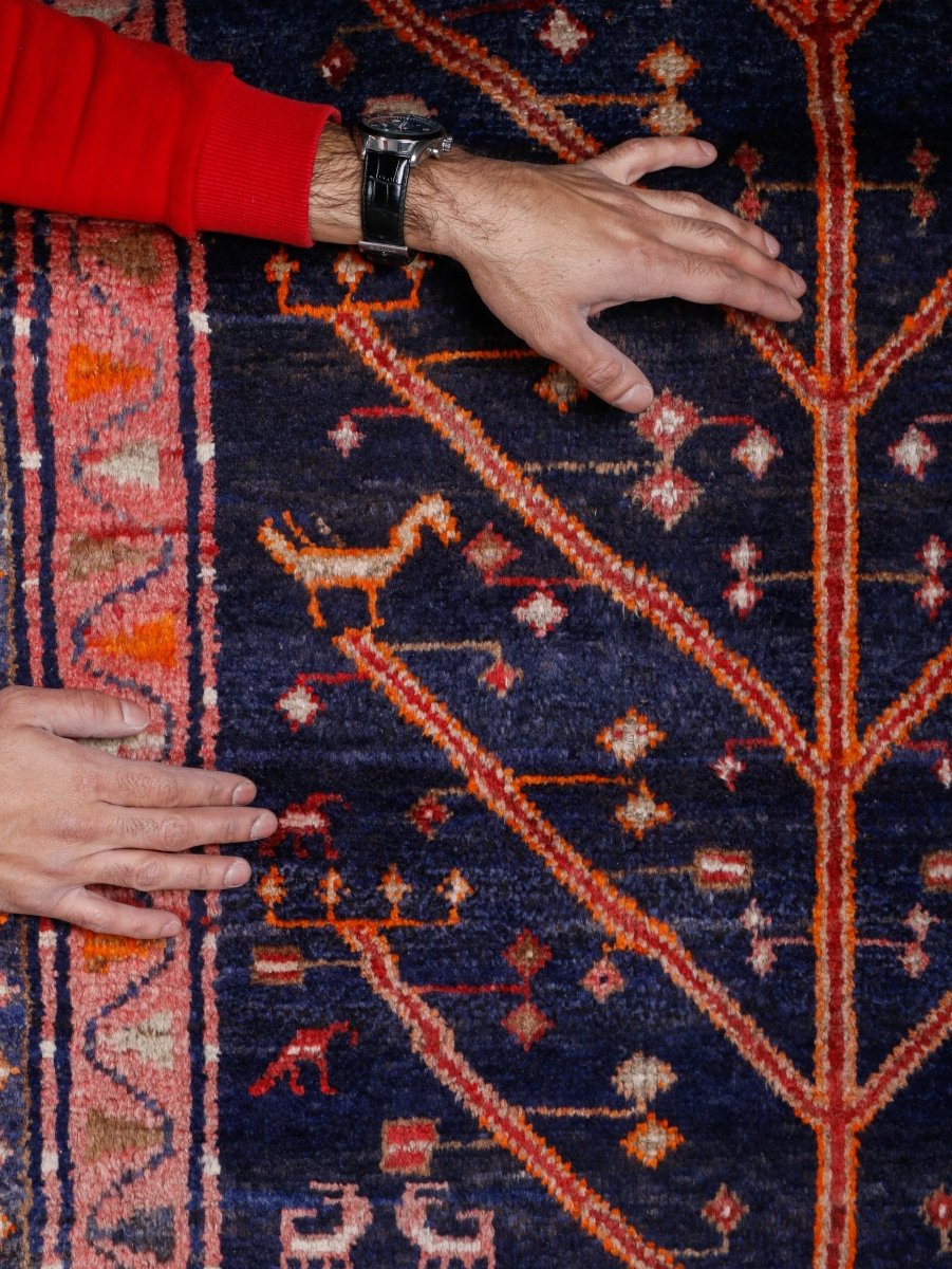 Persian Hamadan Runner Rug | 3' 1” x 8' 9"