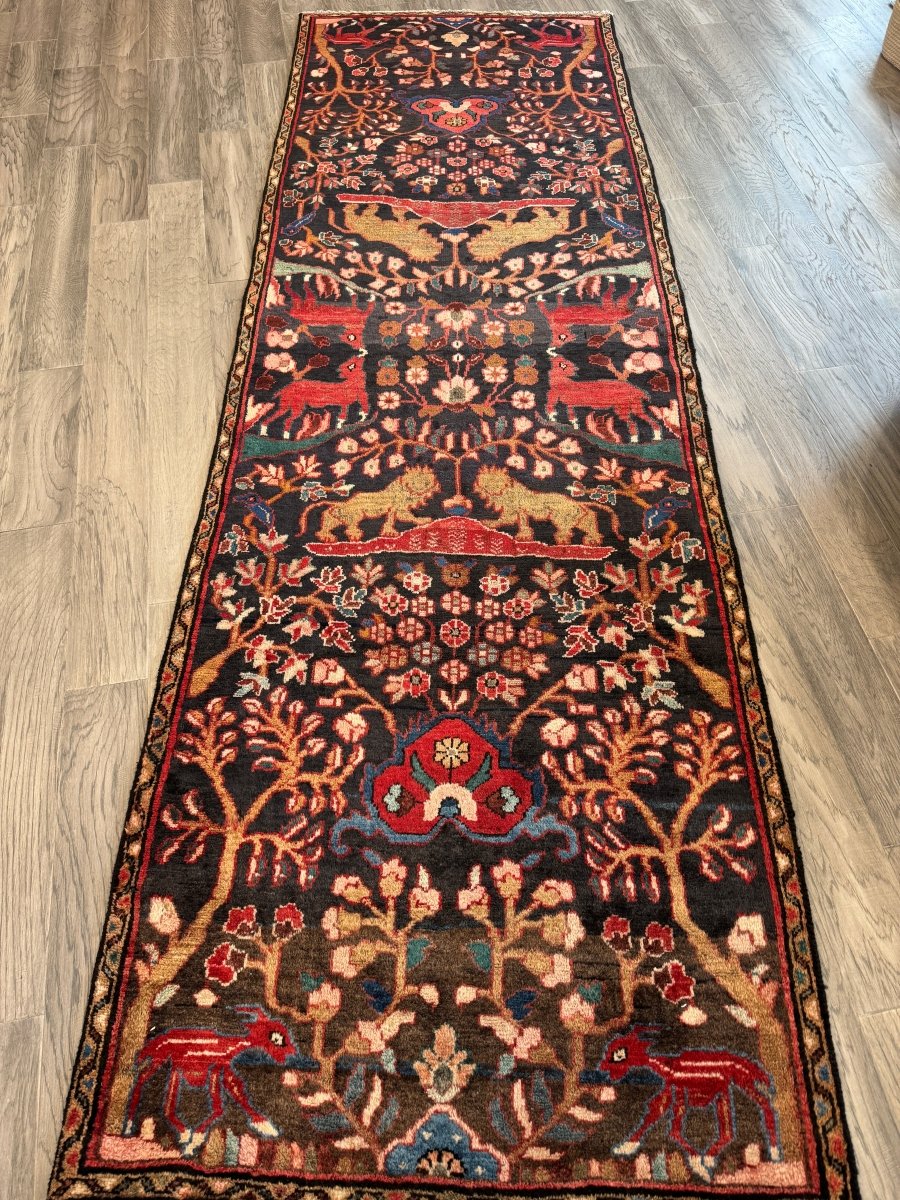 Persischer Hamadan Läufer | 94 x 287 cm
