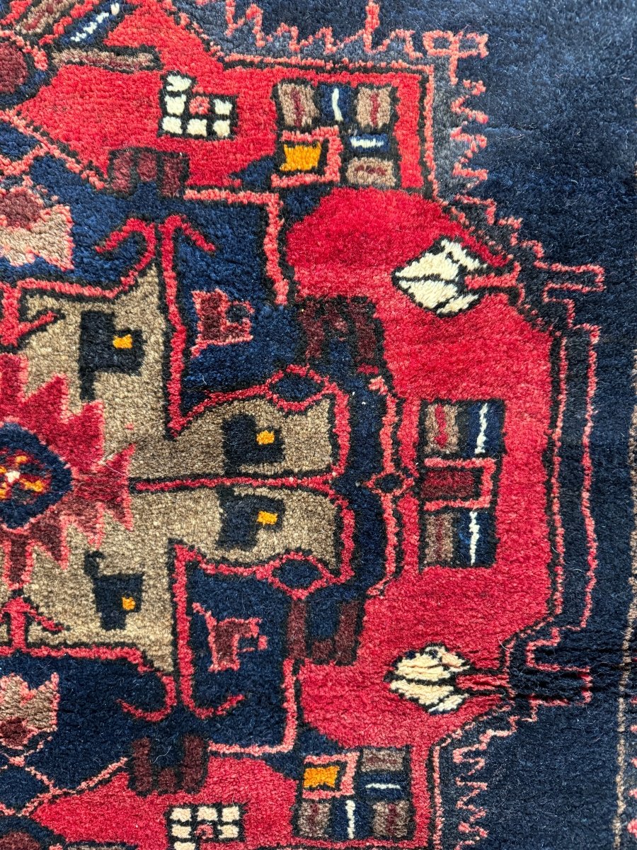 Persian Hamadan Runner Rug | 3' 3" x 9' 10"