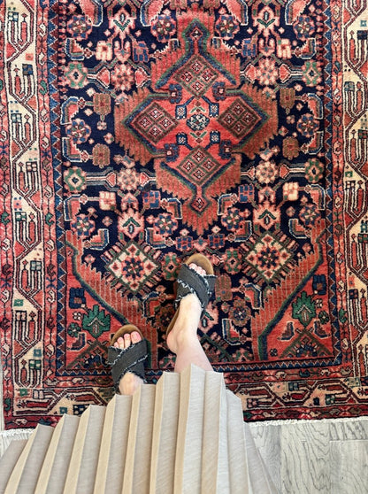 Persian Hamadan Runner Rug | 3' 3" x 9' 5"