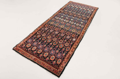Persian Hamadan Runner Rug | 3' 9" x 9' 2"