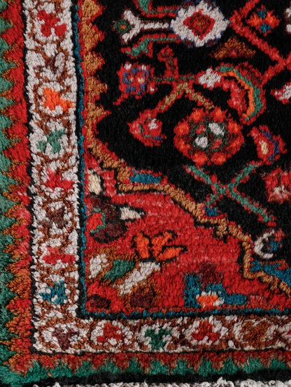 Persian Hamedan Rug | 2' 2” x 3' 5"