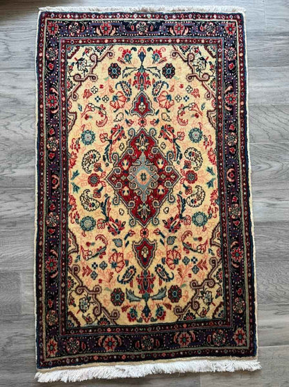 Persian Hamedan Rug | 2' 3" x 3' 8"