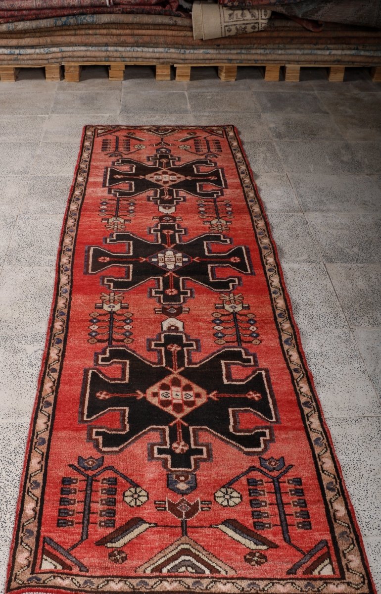 Persian Hamedan Runner Rug | 2' 9” x 9' 1"