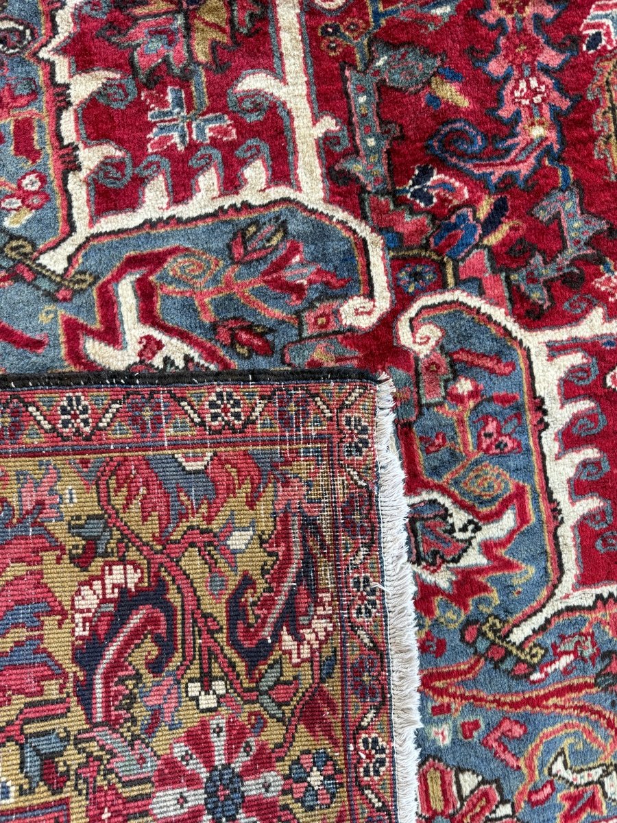 Persian Heriz Rug | 9' 5" x 13'