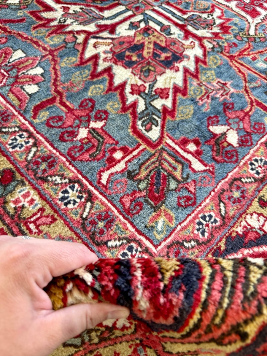 Persian Heriz Rug | 9' 5" x 13'