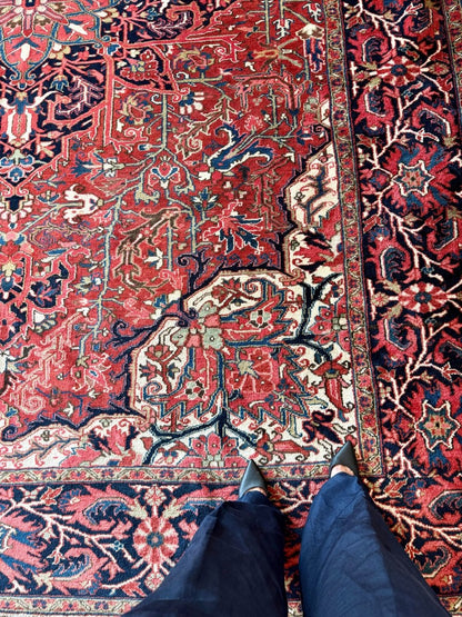 Perserteppich Heriz | 2,95 m x 3,96 m