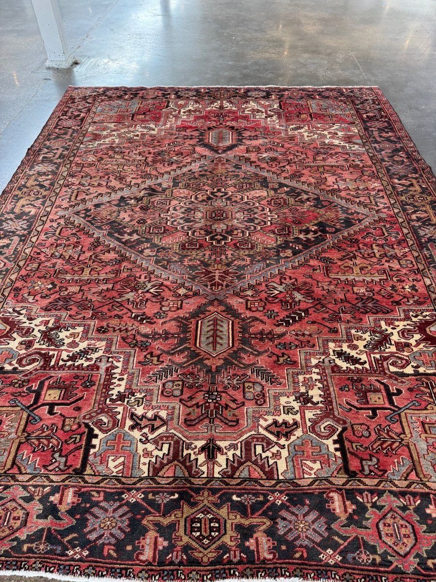 Persian Heriz Rug | 9' 8" x 12' 8"