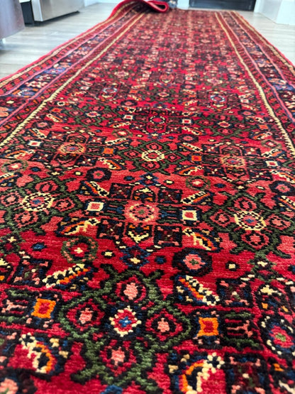 Persian Hosseinabad Runner Rug | 2' 11" x 9' 10"