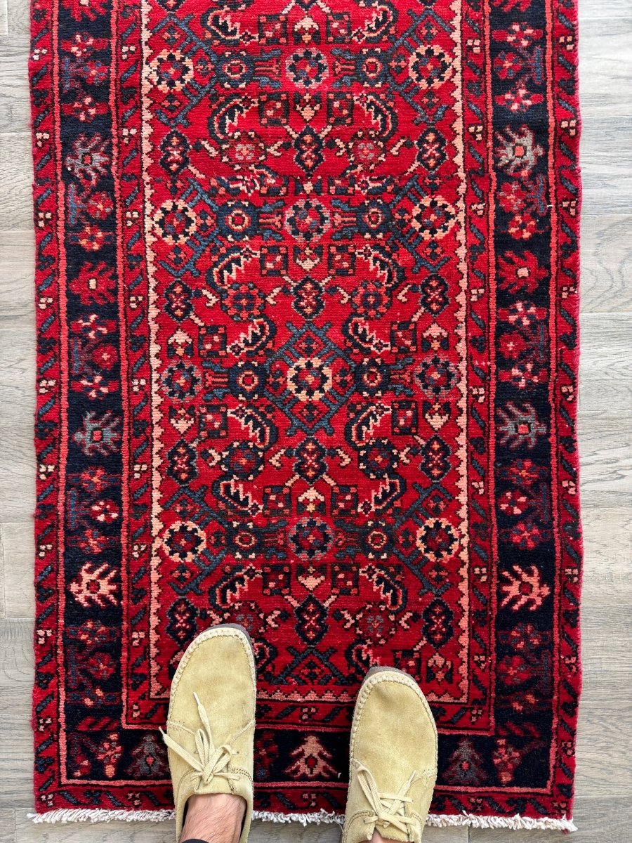 Persian Hosseinabad Runner Rug | 2' 4" x 8' 10"