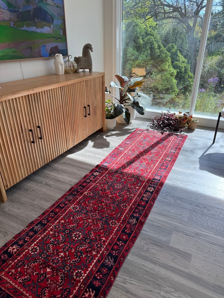 Persian Hosseinabad Runner Rug | 2' 4" x 8' 10"
